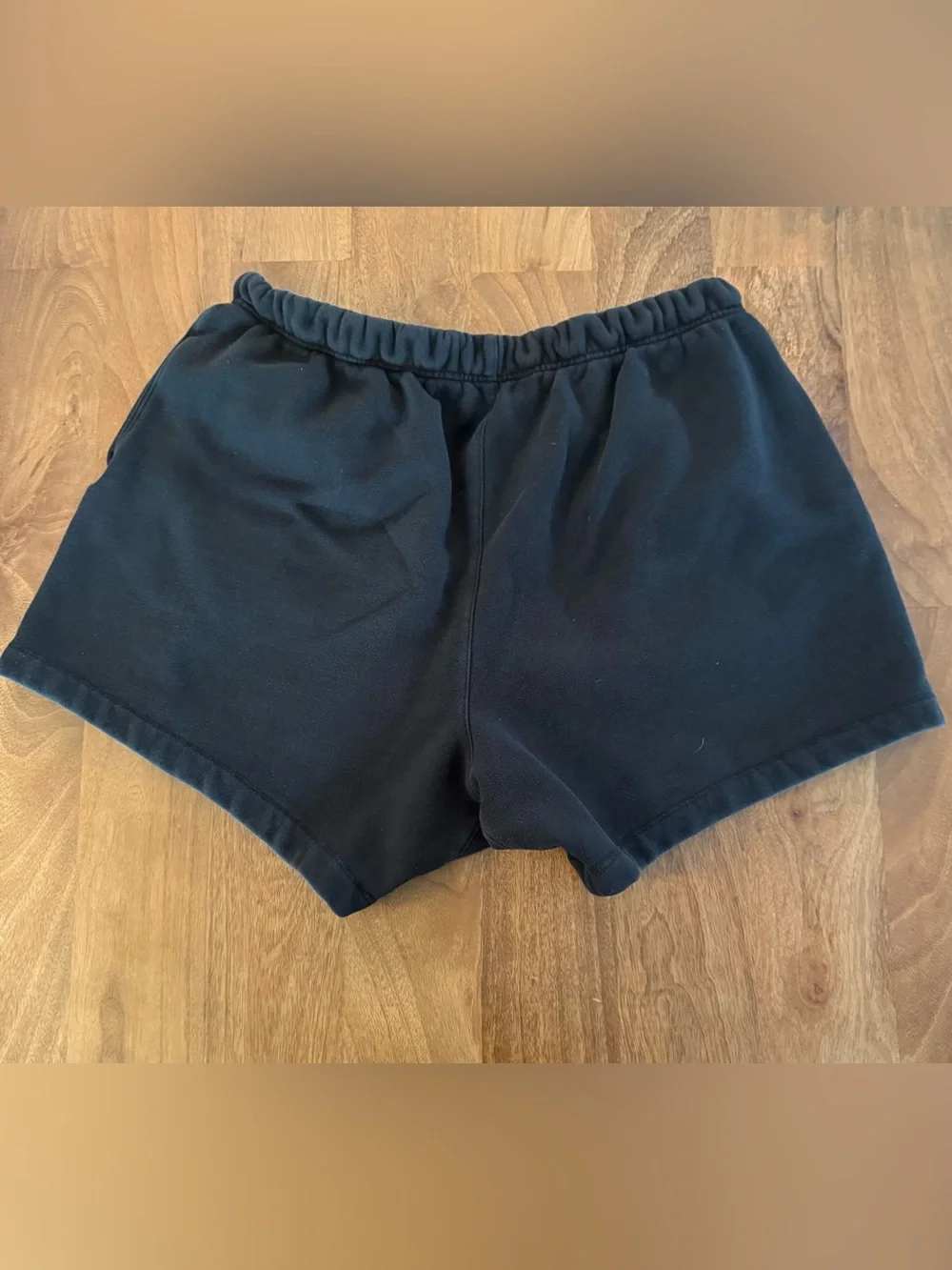 Fear Of God Essentials Shorts Mens Small Black Fleece Sweat Drawstring